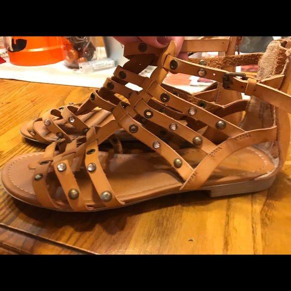 lane bryant gladiator sandals